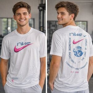 NWT Men’s Dry-Fit Worldwide Basketball Shirt Size XL